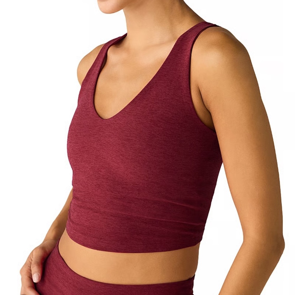 Beyond Yoga Burgundy Tank Top